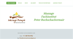 Desktop Screenshot of peterbuchschachermair.com