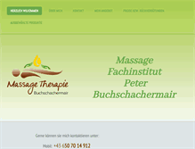 Tablet Screenshot of peterbuchschachermair.com